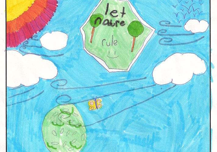 Luna Hirris (6yrs) "Let Nature rule"