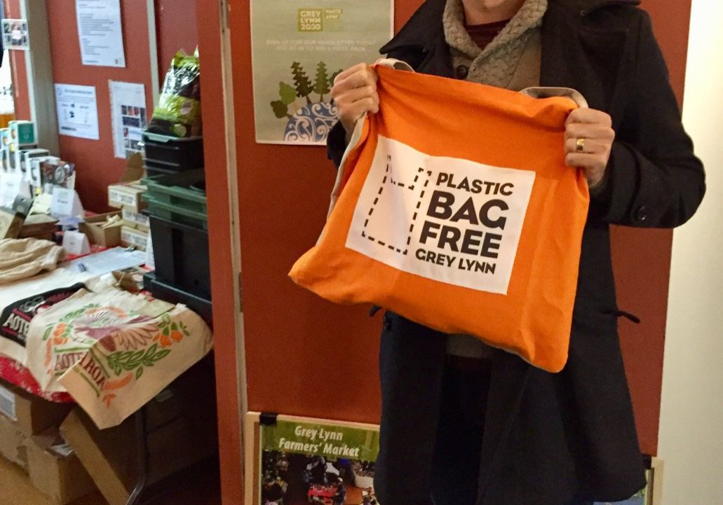 Grey Lynn 2030 Reusable Bag Winner on Earth Day 2018