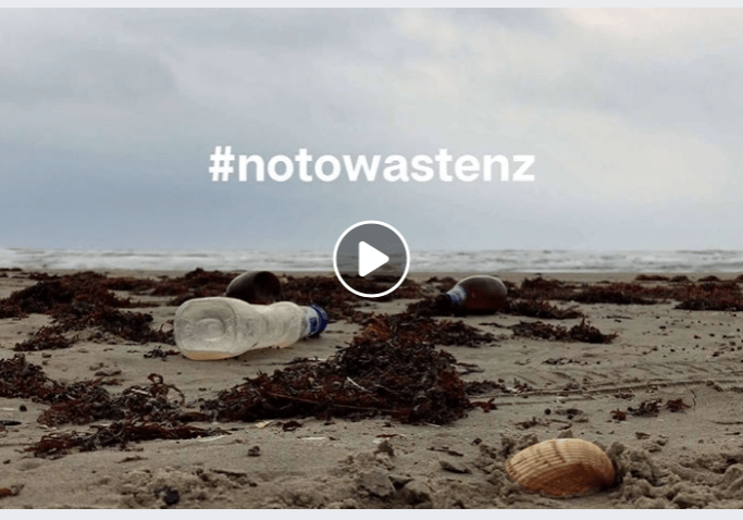 Screenshot of No To Waste Video